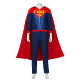 2022 Batman and Superman: Battle of the Super Sons Jon Kent Cosplay Costume Halloween Superboy Suit - Coscosmos